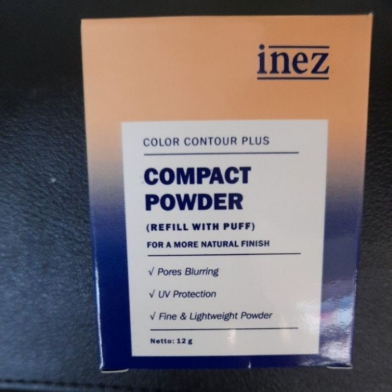 Inez Refill Color Contourplus Compact Powder~Bedak Compact~Refill inez~Refill Bedak padat inez