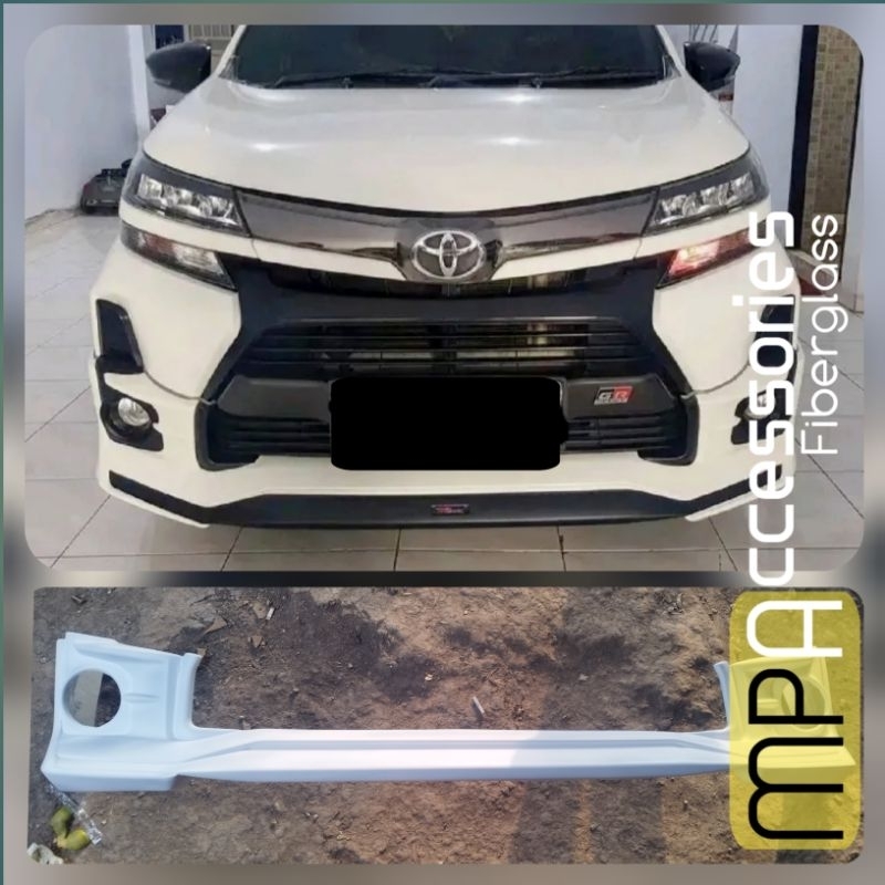 bodykit add-on Bumper bemper depan  khusus Toyota Avanza Veloz GR  2019-2021