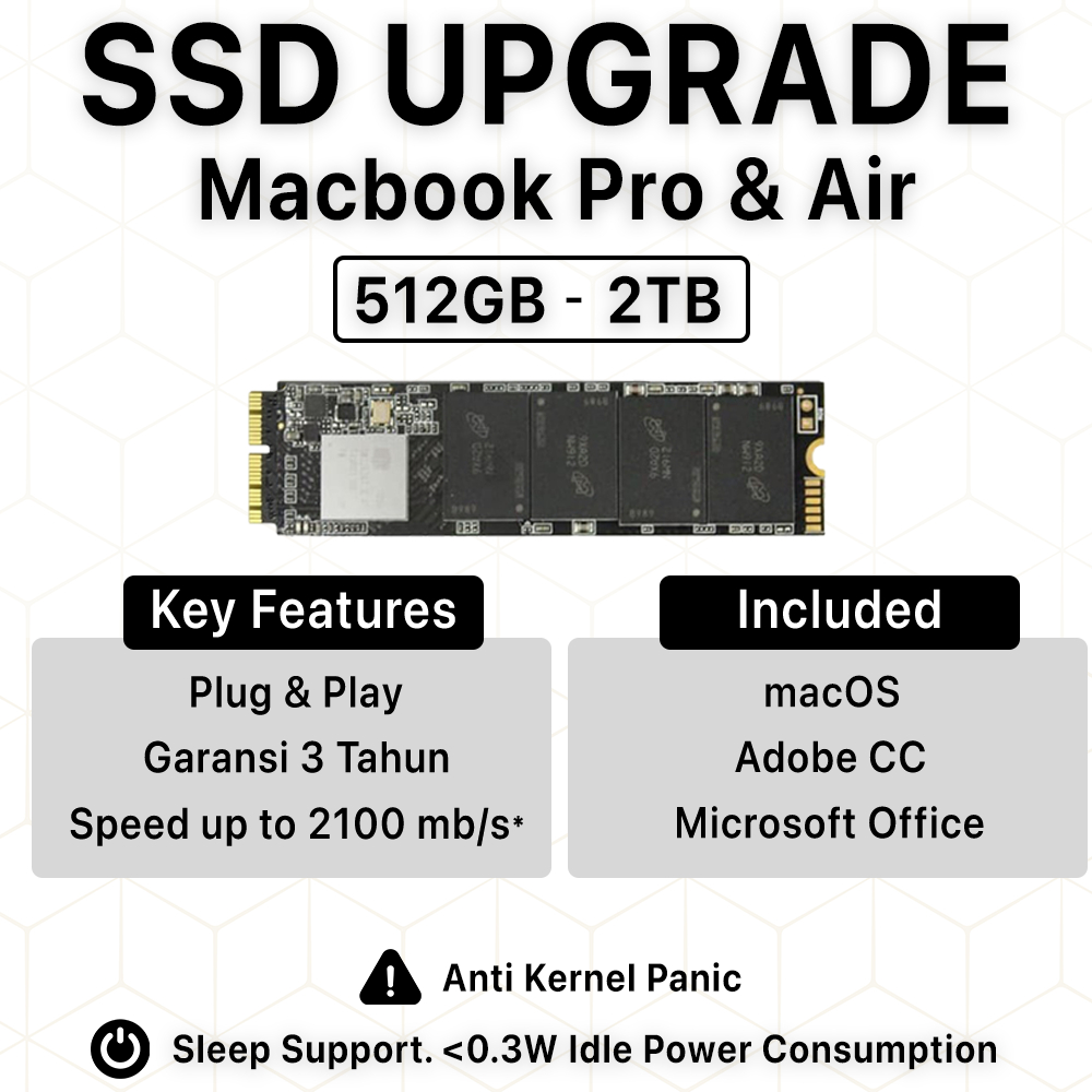 SSD Macbook Pro Retina Macbook Air 2013 2014 2015 2017 512GB 1TB A1502 A1466 A1465 A1398