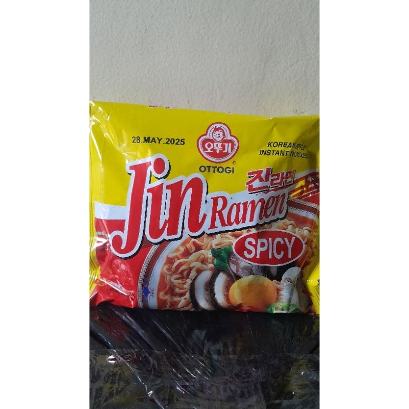 

OTTOGI JIN RAMEN SPICY 120g , Produk Original Korea , Exp 26 Juni 2025