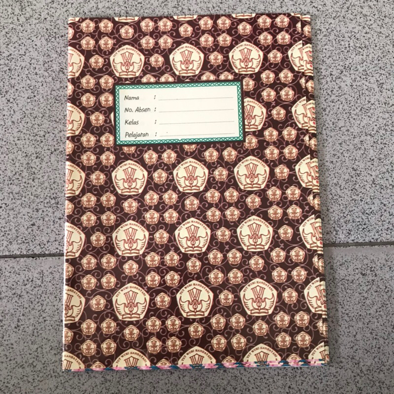 

RP ✨ SAMPUL BUKU TULIS MOTIF BATIK | SAMPUL BUKU TULIS POLOS KERTAS PADI | MURAH