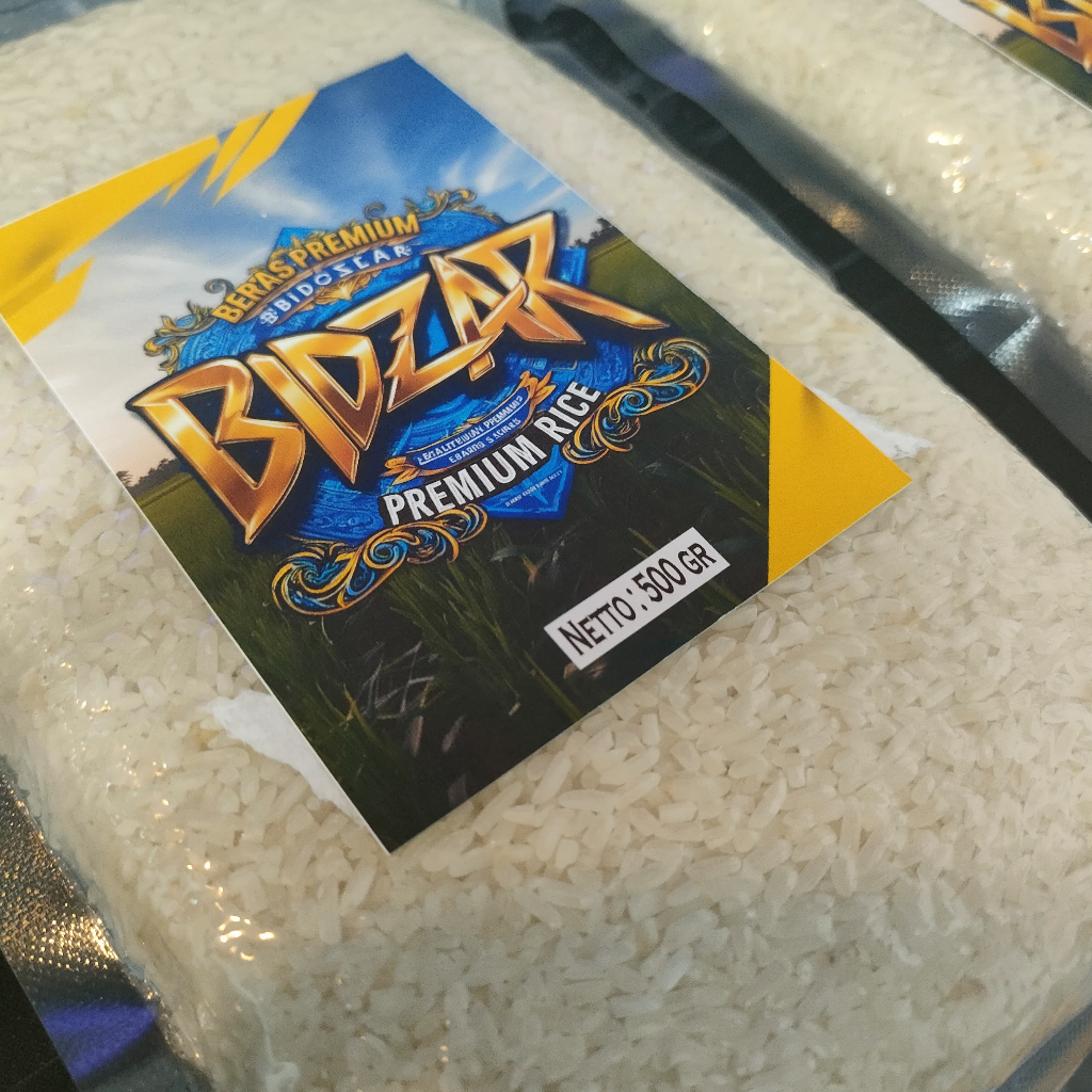 

Bidzar Beras Premium 500gr / Premium Rice / Beras 500gr By. Borneo Mall