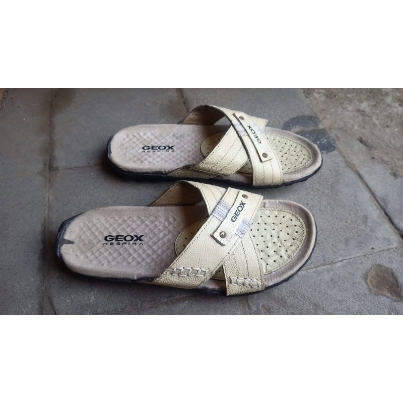 sandal kulit geox 41 second