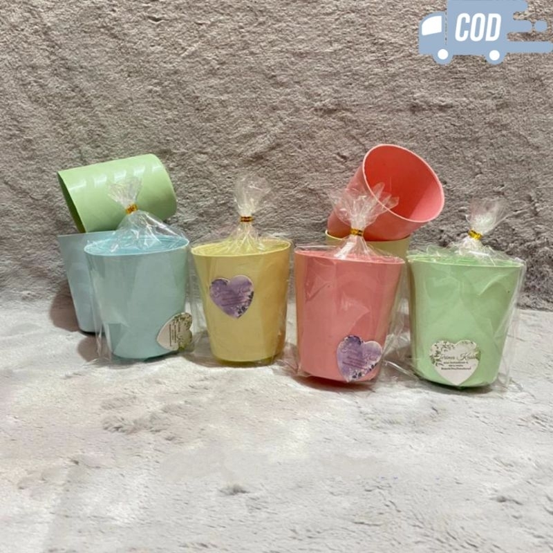 (Isi 50Pcs) Souvenir Gelas Soft