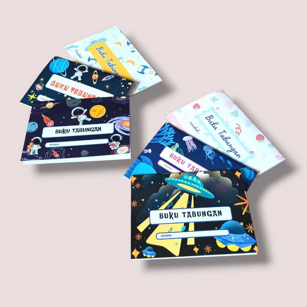 

Buku tabungan sekolah SD,TK,PAUD/tabungan anak/buku menabung/buku catatan menabung/buku tabungan