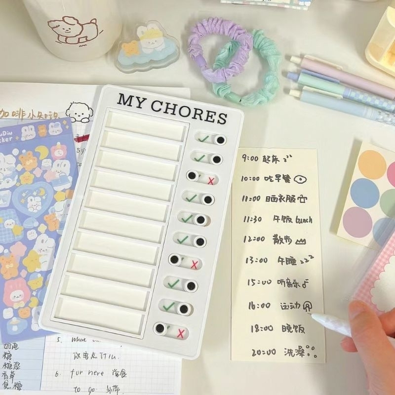 

Papan To Do List cute, bisa mengajarkan anak2 untuk lebih organized