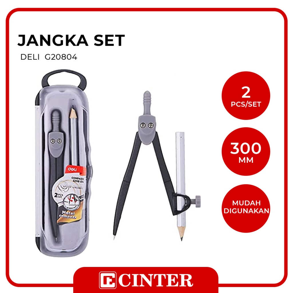 

DELI - JANGKA / MATCH SET / JANGKA SEKOLAH SET EG20804