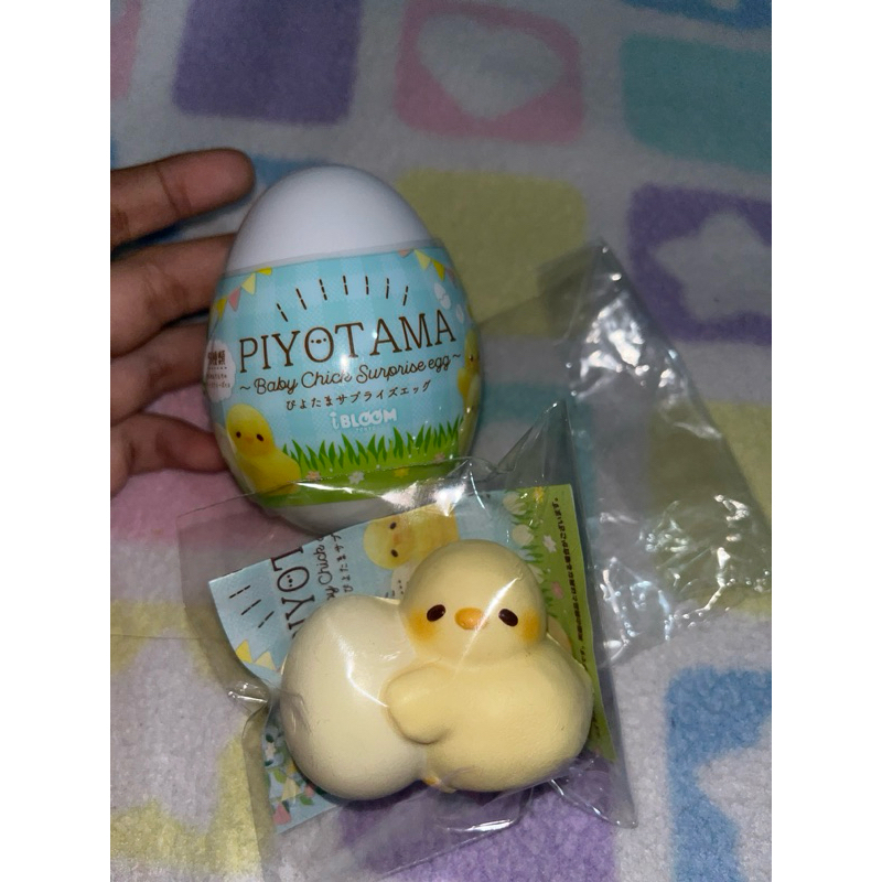 SALES SQUISHY IBLOOM EGG PIYOTAMA