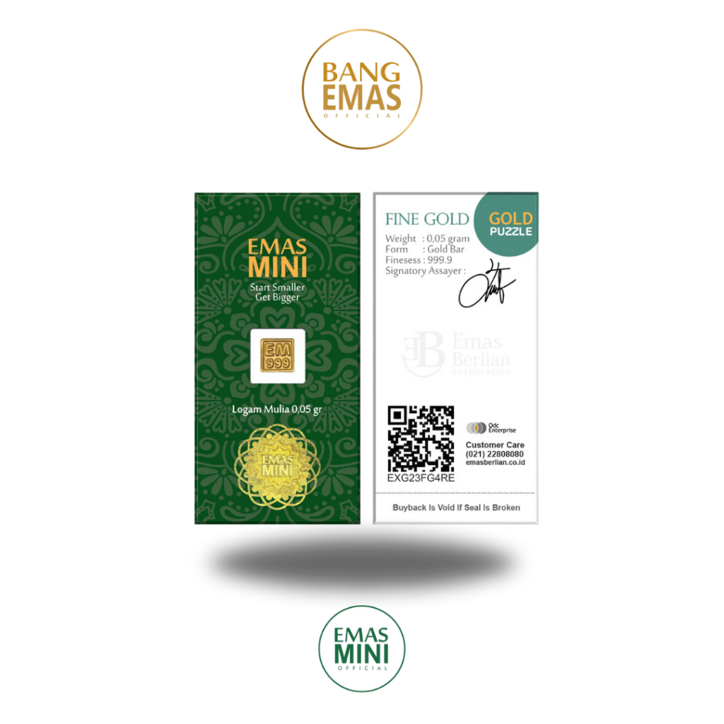 Emas Mini 0,05 Gram