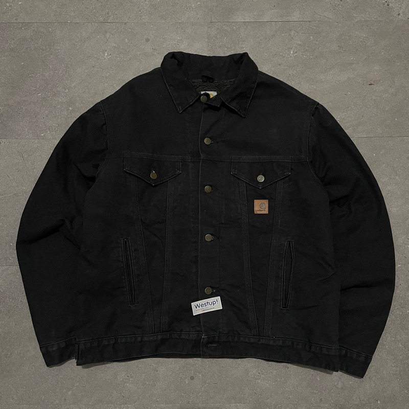 carhartt trucker jacket j233 second not detroit