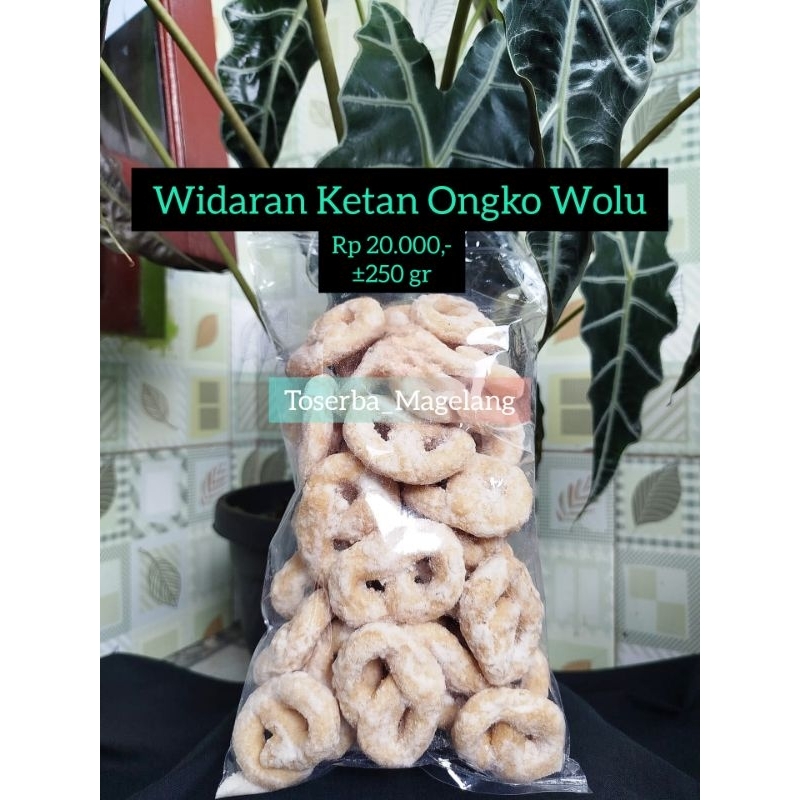 

Widaran Ketan Ongko Wolu - Snack Ringan bahan dasar ketan Rasa Manis Makanan Ringan Camilan Sehat Suguhan Kue Lebaran