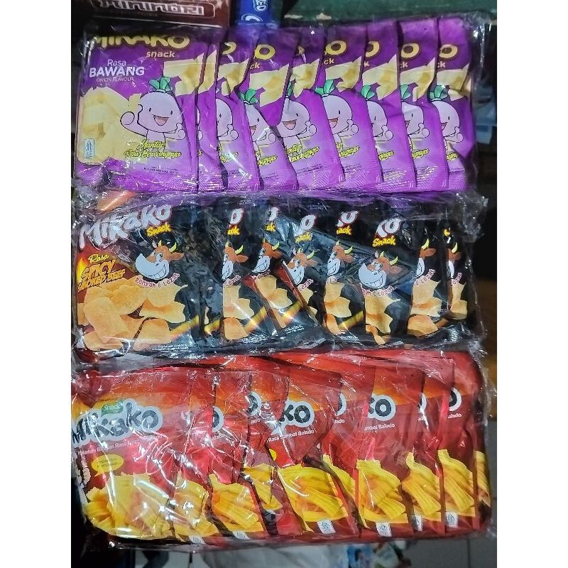 

Mikako Snack Aneka Varian Rasa | 1Pack isi 10Pcs