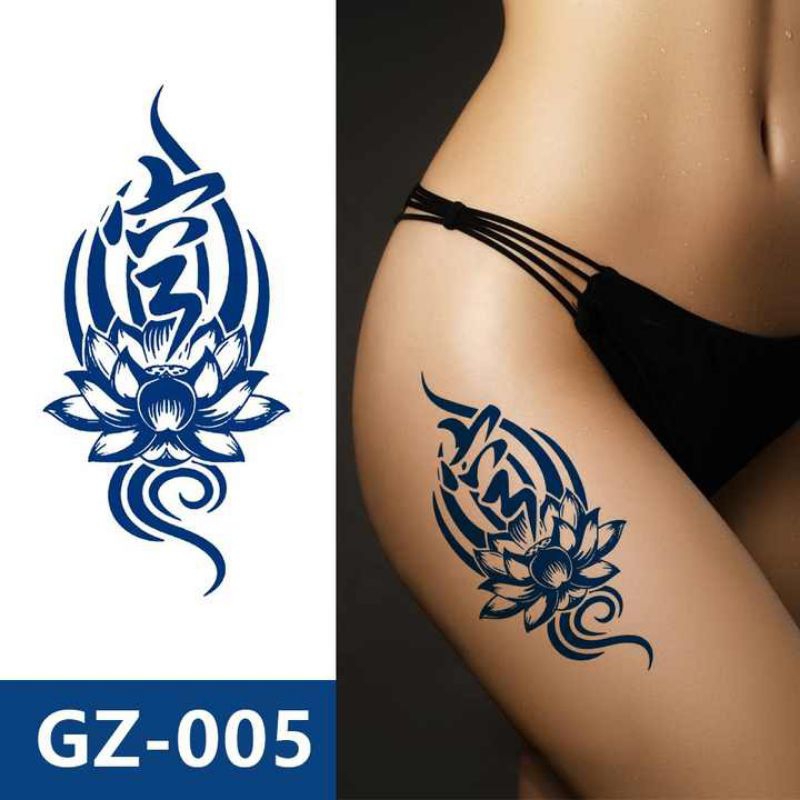 Fruit Ink Herbal Tattoo Tatto Tato Temporer - Tattoo Temporary Semi Permanen Tahan Lama 1 Bulan Moti