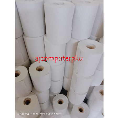 

Kertas struk kasir HVS 1Ply 75x60mm paket 10 pcs