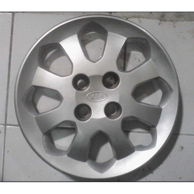 Tutup Velg Wheldop Weldop Kia Rio Ring 14 Original Seccond (Harga Untuk Satuan)