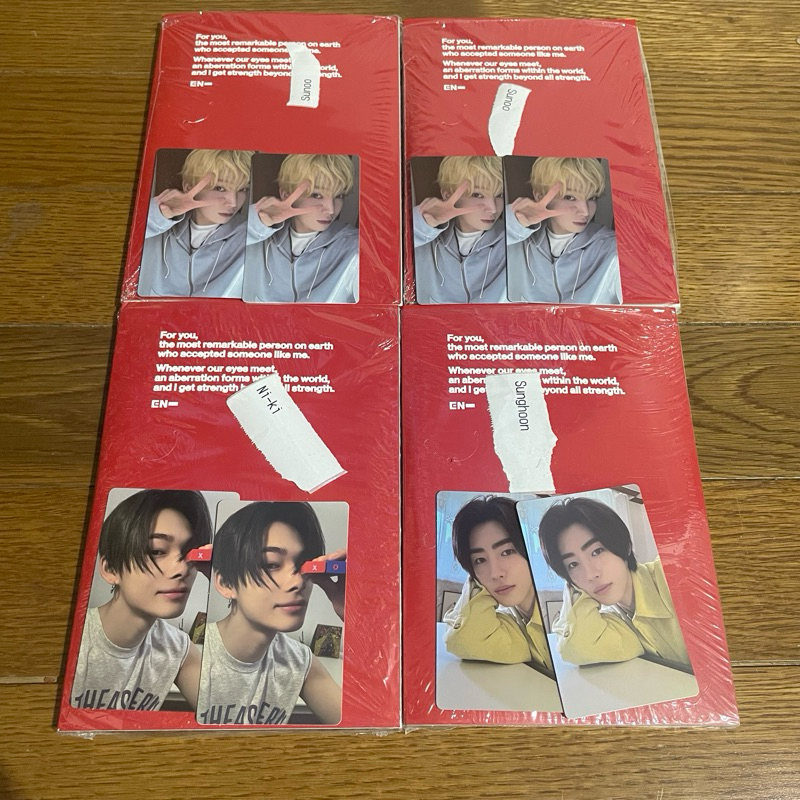 [Ready] Romance Untold Engene ver + POB Weverse Sunghoon Sunoo Ni-ki