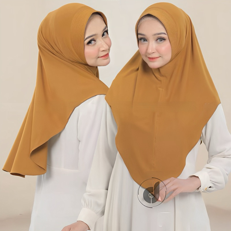 HIJAB BERGO OVAL PINGUIN / JILBAB BERGO INSTAN PET / BERGO HAMIDAH Hijab Penguin Pet Bergo Pinguin P