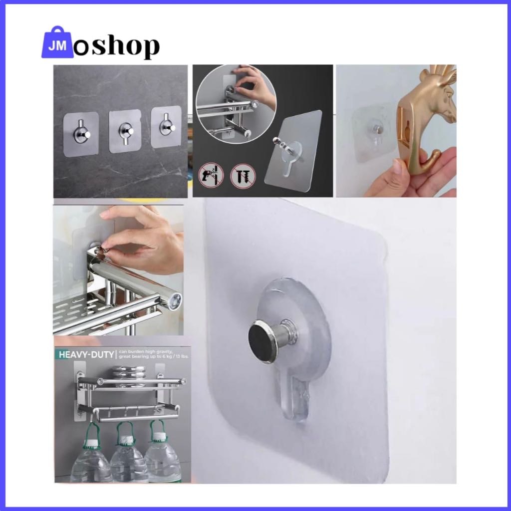 Hook Gantungan Rak Baju Paku Baut / Gantungan Hook Baut Paku / Tempelan Hook Baut Paku