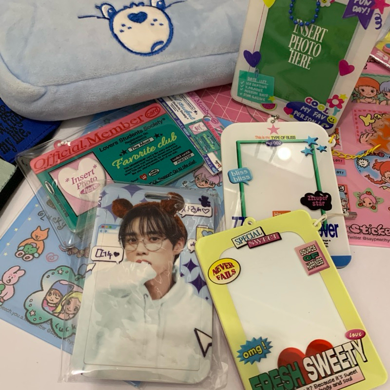 ★ [poca holder] ★ preloved nyforu room23 + sunwoo mediheal card holder