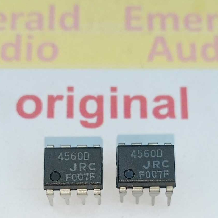 IC JRC4560D Dual High Gain Wide Bandwidth Operational Amplifier NJM4560D  ORIGINAL NEC JAPAN