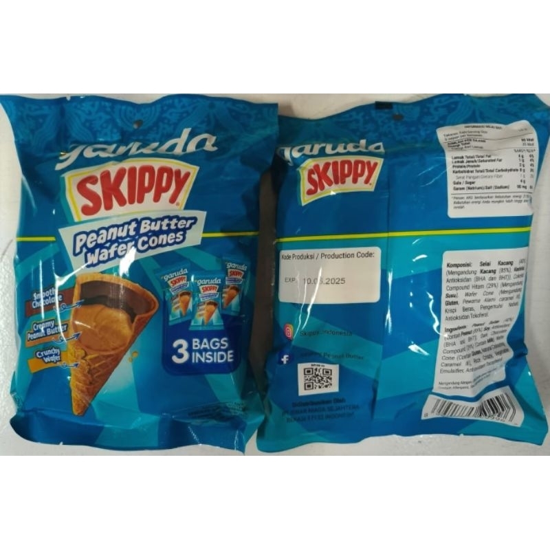 

Garuda snack skippy isi 3 sachet bags