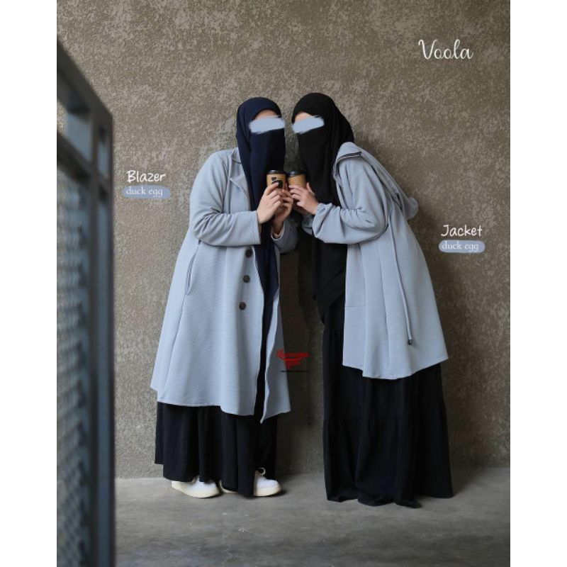 Blazer voola by khumaira syari | jaket voola by khumaira syari