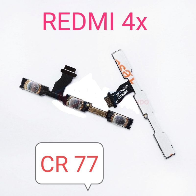 FLEKSIBEL XIAOMI REDMI 4X ON OFF + VOLUME ORIGINAL