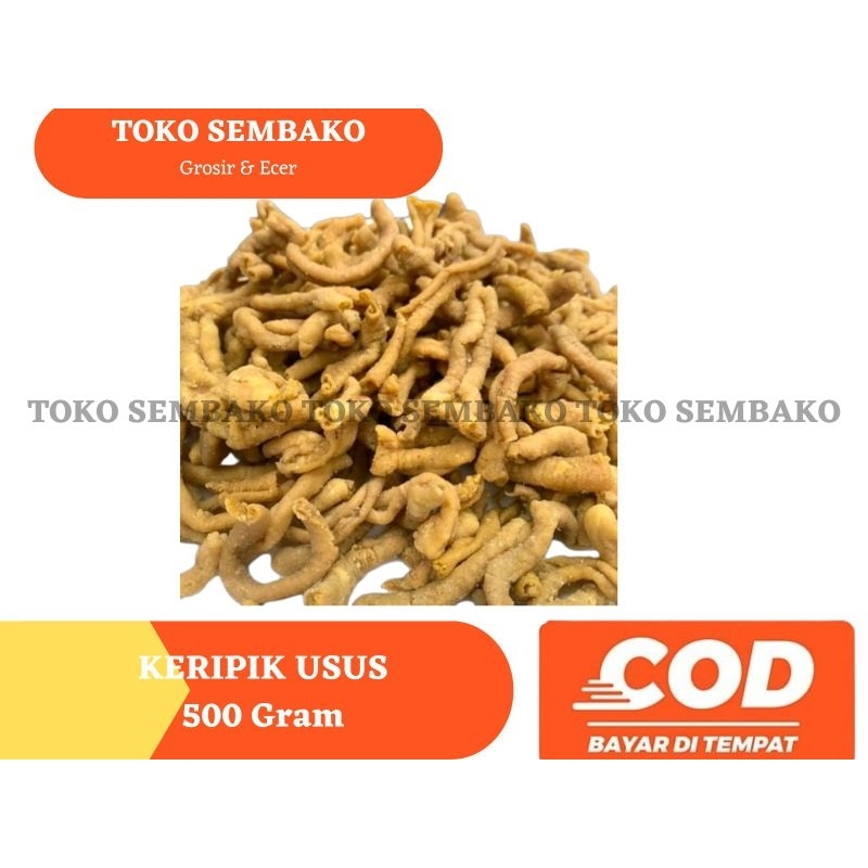 

kripik usus kemasan500gr