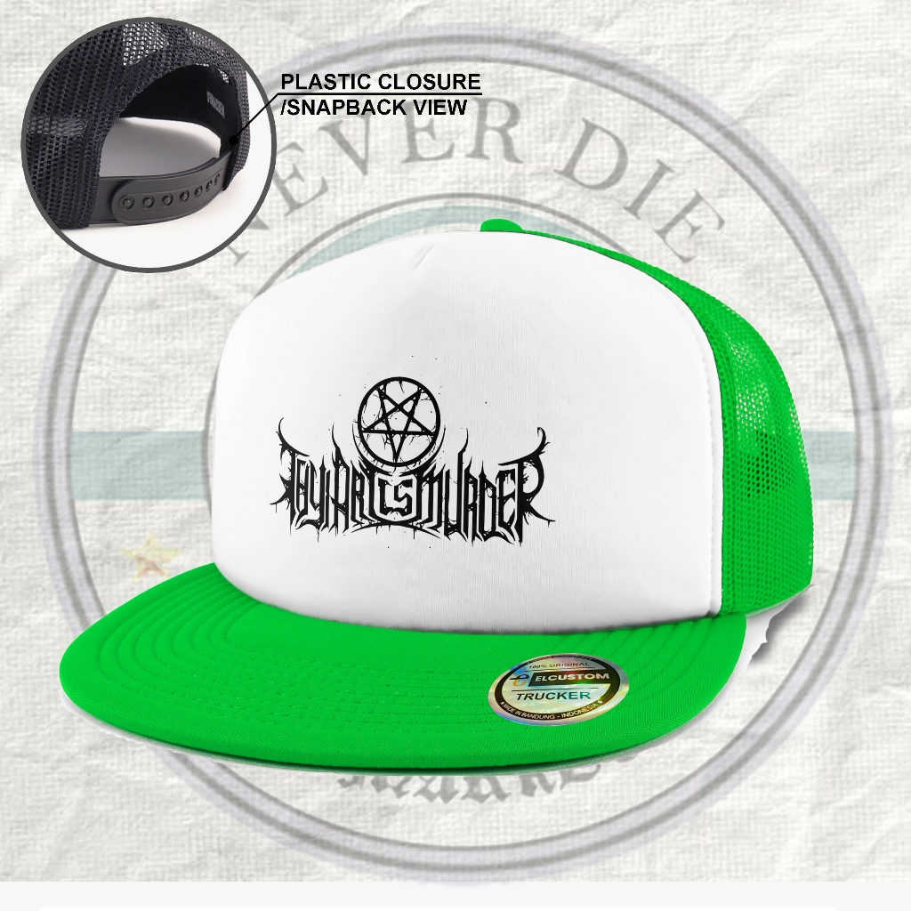 CAPSMARKET - THE ART IS MURDER /SNAPBACK/SNAPBACK DISTRO/SNAPBACK BAND/SNAPBACK METAL/TOPI JARING/TO