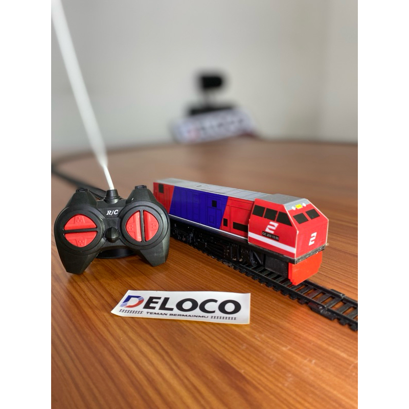 Miniatur Kereta Api Lokomotif cc203 perumka Mesin RC bisa jalan,pakai remot control,paling murah,Mai