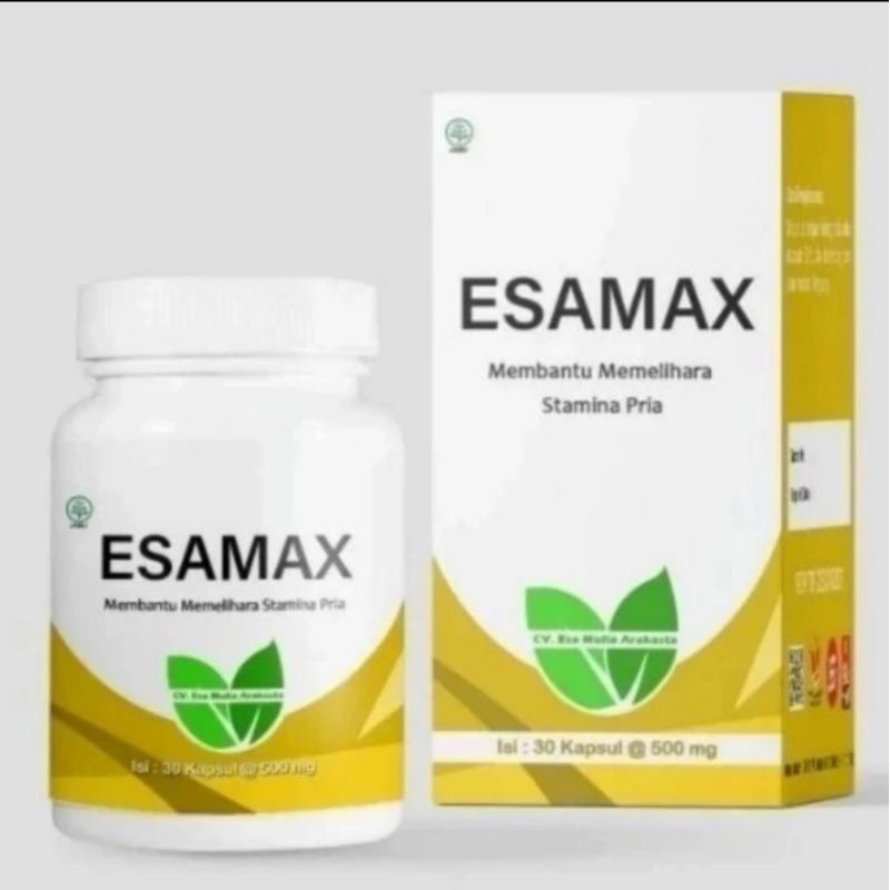 Esamax Original Obat Herbal Pria 30 Kapsul