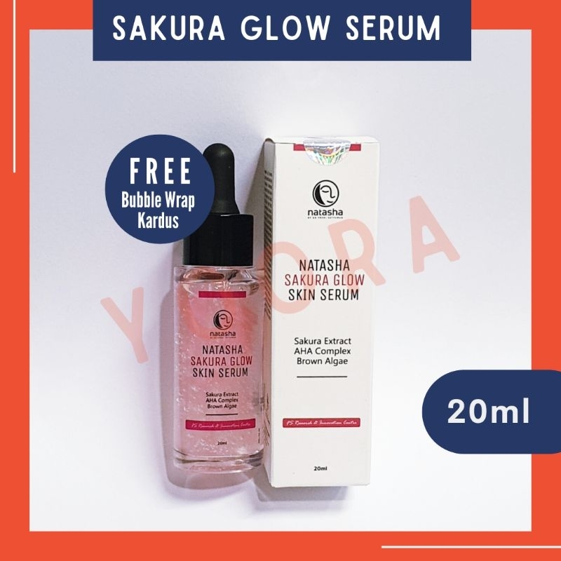 NATASHA Sakura Glow Serum, Serum Pencerahan, Serum Glowing, Serum Remaja