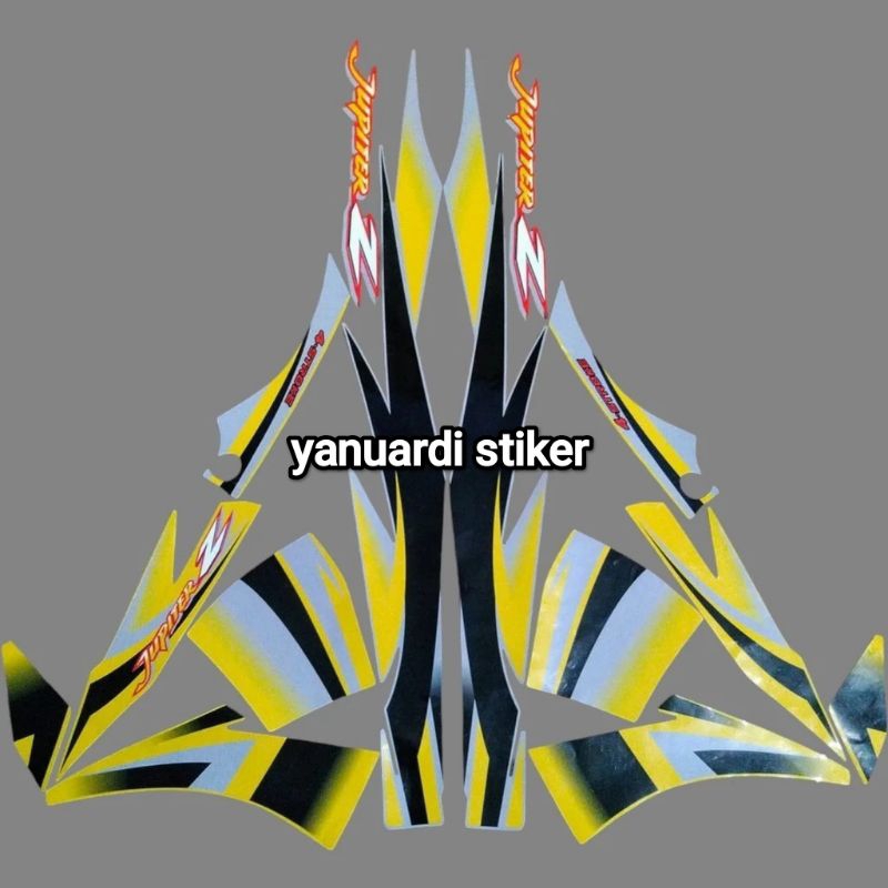 STRIPING STIKER LIST JUPITER Z TAHUN 2003 JUPITER Z 2003 JUPITER LAMA
