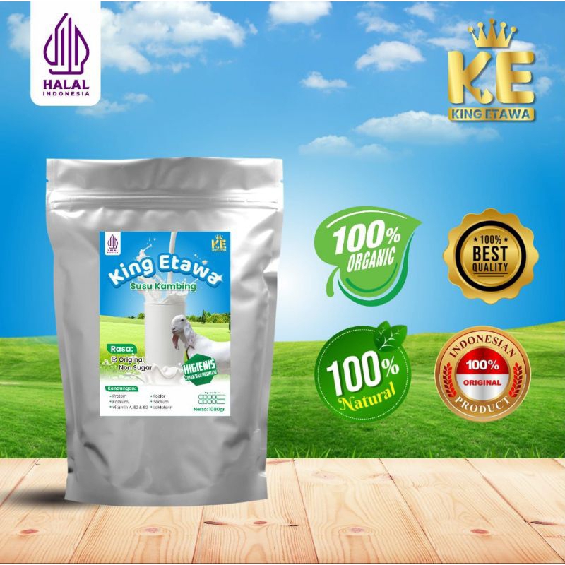 

Susu Kambing King Etawa Rasa Original