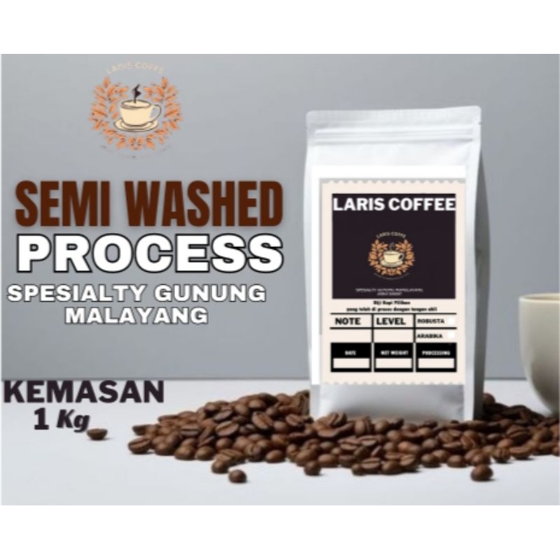 

kemasan 1kg semi washed process speeialty gunung malayang Jawa barat