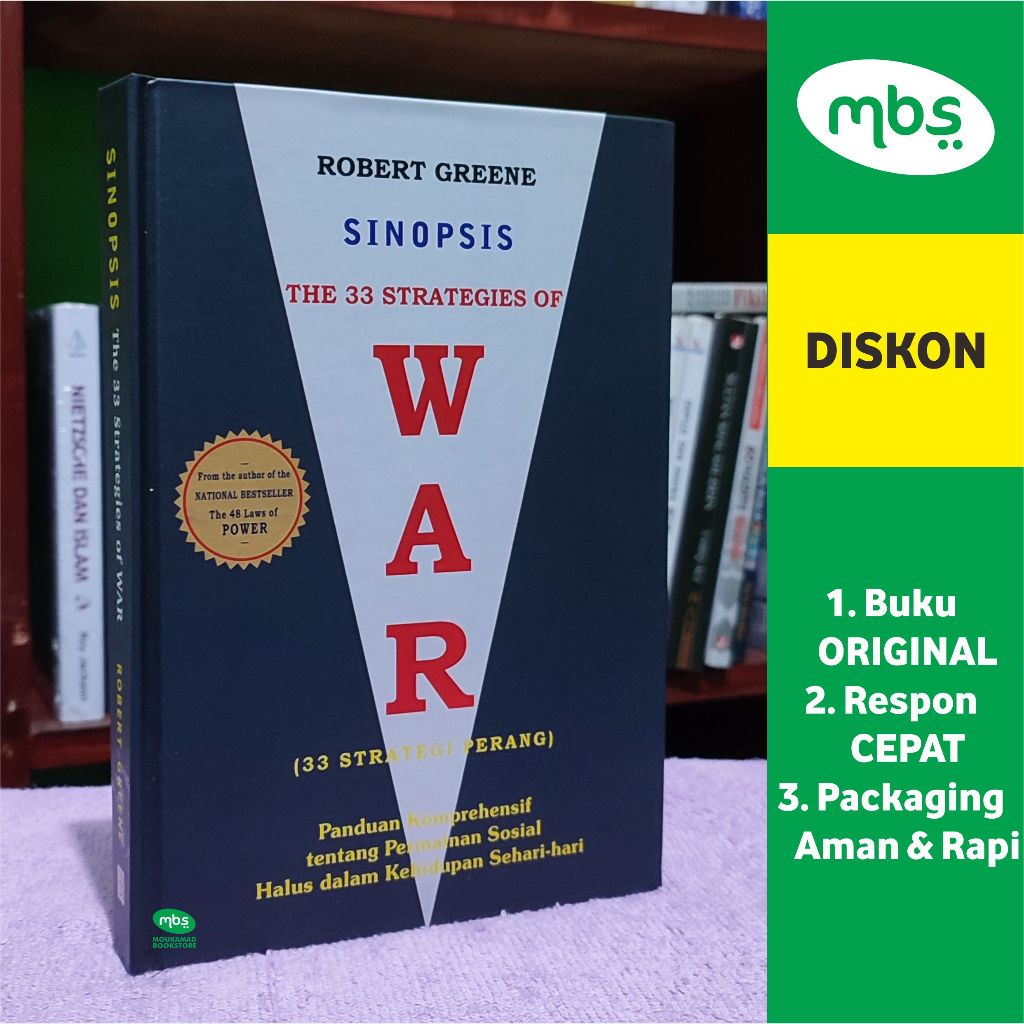 BUKU SINOPSIS THE 33 STRATEGIES OF WAR (33 STRATEGI PERANG)