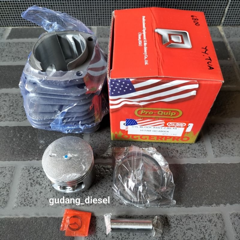 Cylinder Block/Blok Chainsaw/Senso Kecil Pro-Quip 6800/5800 58cc Turbo (45,2mm)