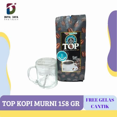 

Top Coffee Kopi Murni Robusta Arabica Blend 158 gr