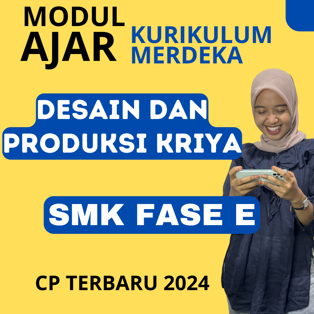 

MODUL AJAR SMK DASAR-DASAR DESAIN DAN PRODUKSI KRIYA KURIKULUM MERDEKA KELAS 10