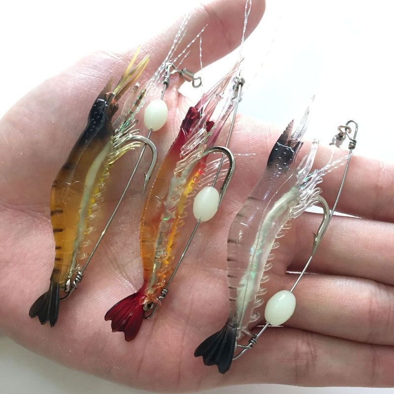 Lure soft udang/pancing tiruan/umpan palsu