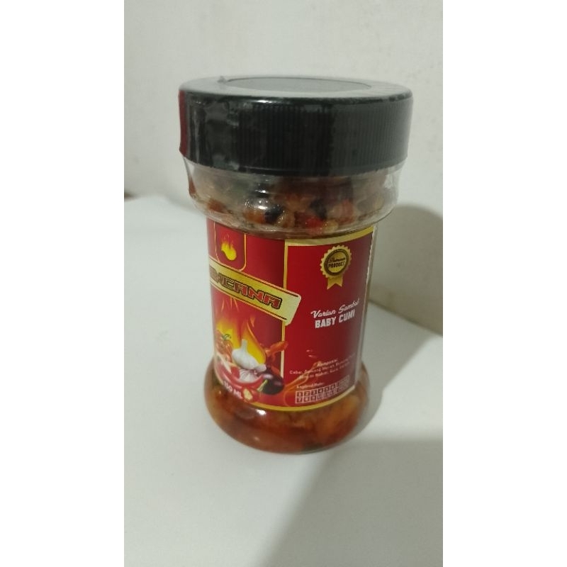 

sambal "kencana" baby cumi
