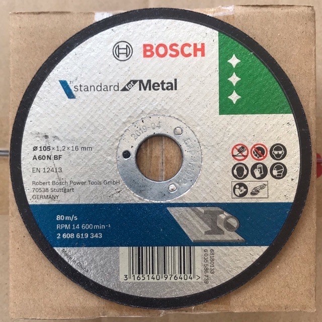 Mata Gerinda / Cutting potong besi BOSCH 4"