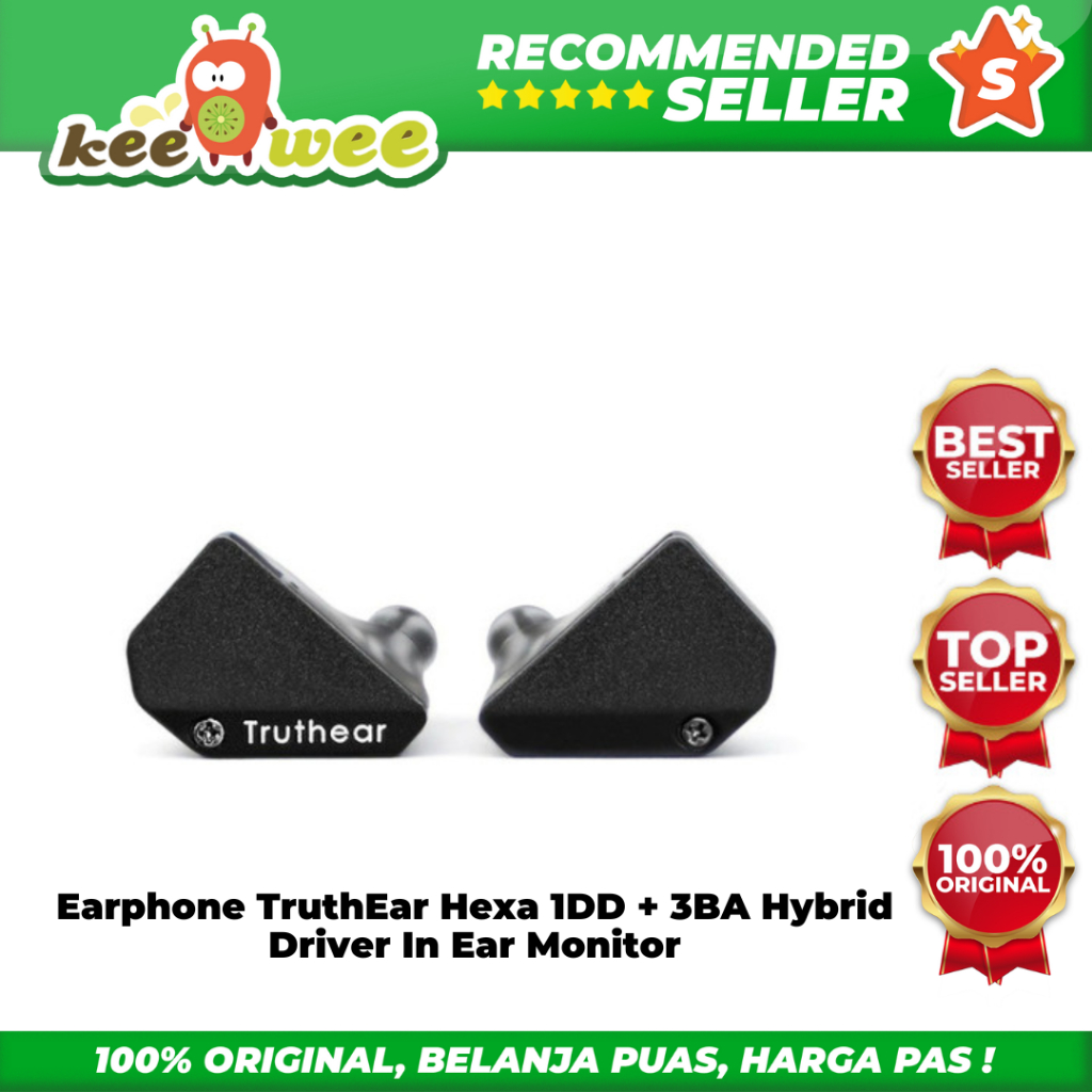 Earphone TruthEar Hexa 1DD + 3BA Hybrid Driver In Ear Monitor