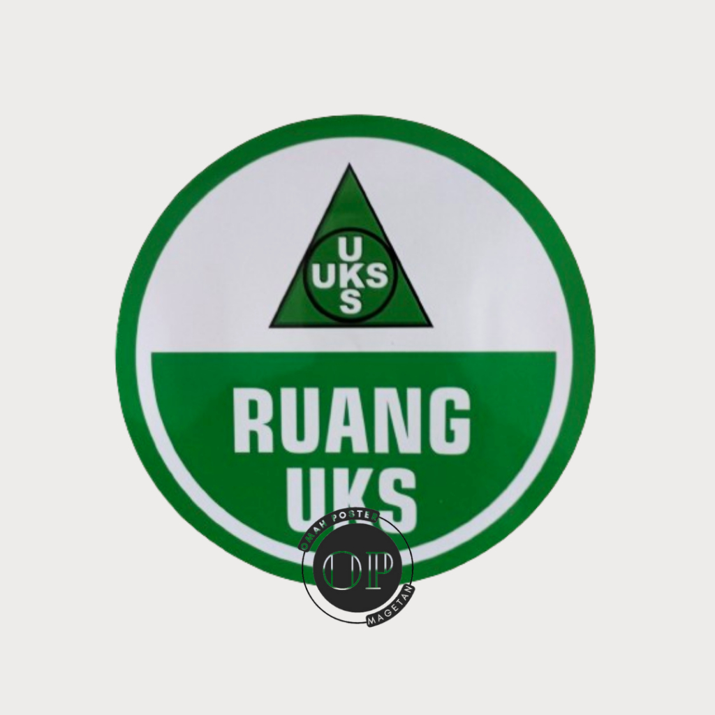 

Stiker Ruang UKS - Usaha Kesehatan Sekolah - Trias UKS