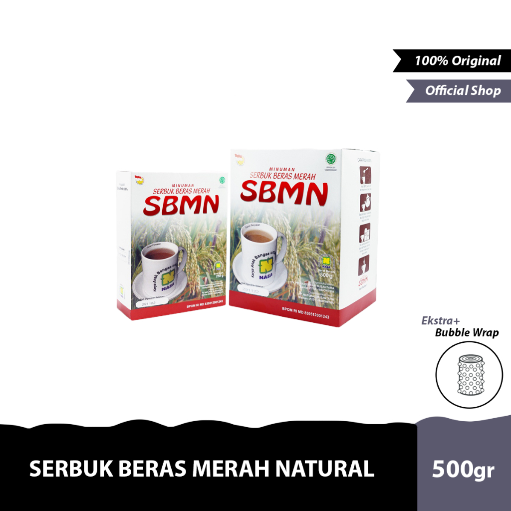 

MINUMAN KESEHATAN KAYA SERAT SERBUK BERAS MERAH NATURAL