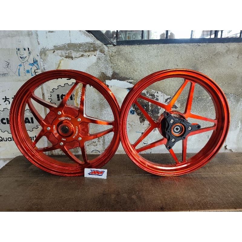 velg vnd racing v speed Yamaha aerox 1.85x2.15 14 velg bintang