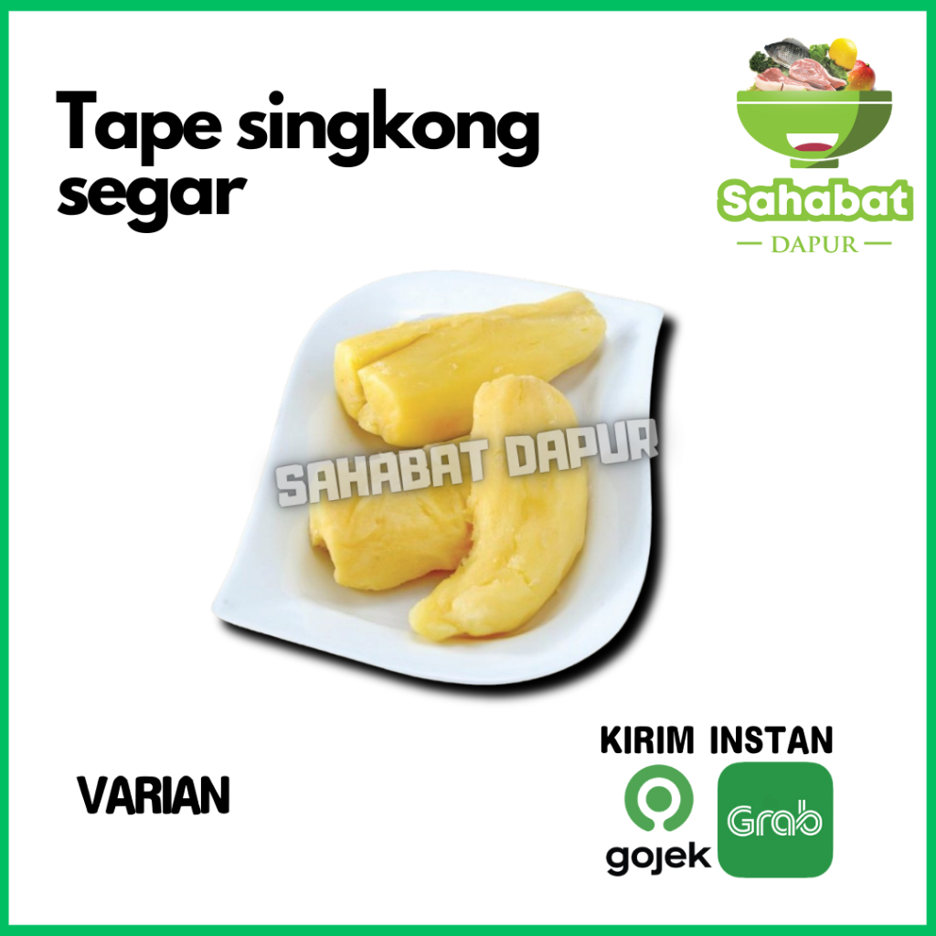 

Tape Singkong / Tape Manis Fresh