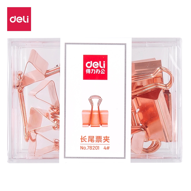 

Binder Clip Gold 78201 DELI / Penjepit Kertas / Paper Clip Binder Clip