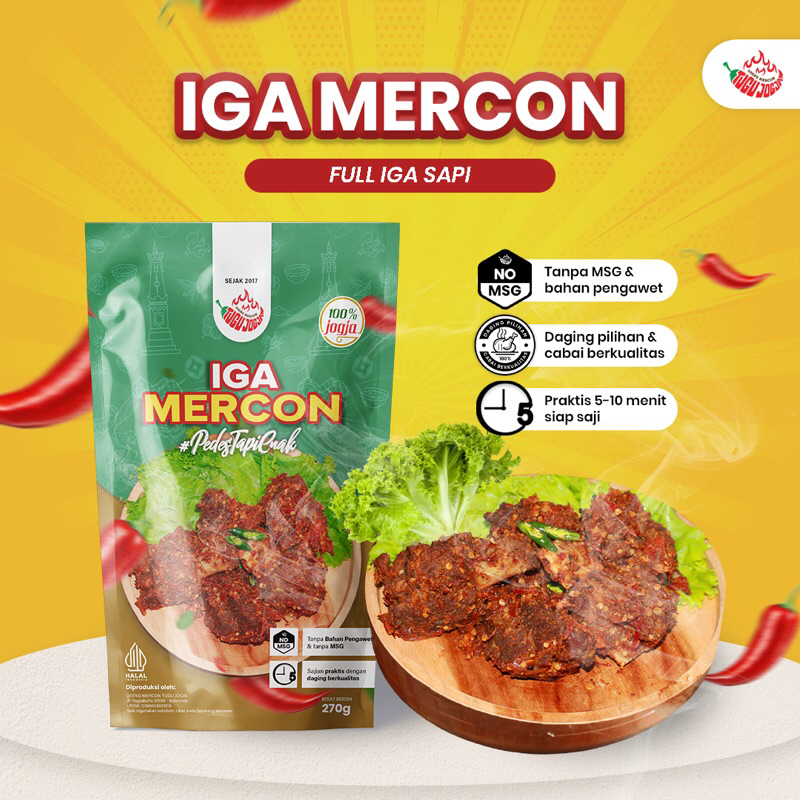 

IGA MERCON Oseng Mercon Tugu Jogja