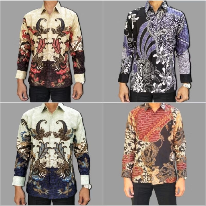 kemeja batik pria premium kualitas butik